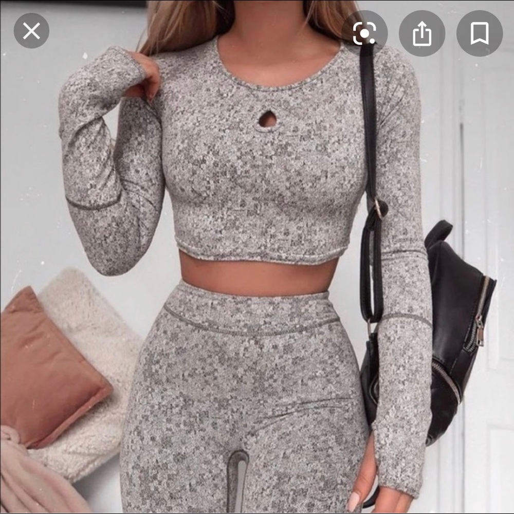 Gymshark Keyhole Crop